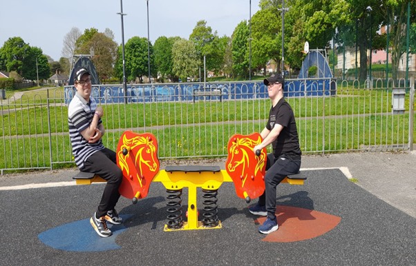 Trip to the park with friends