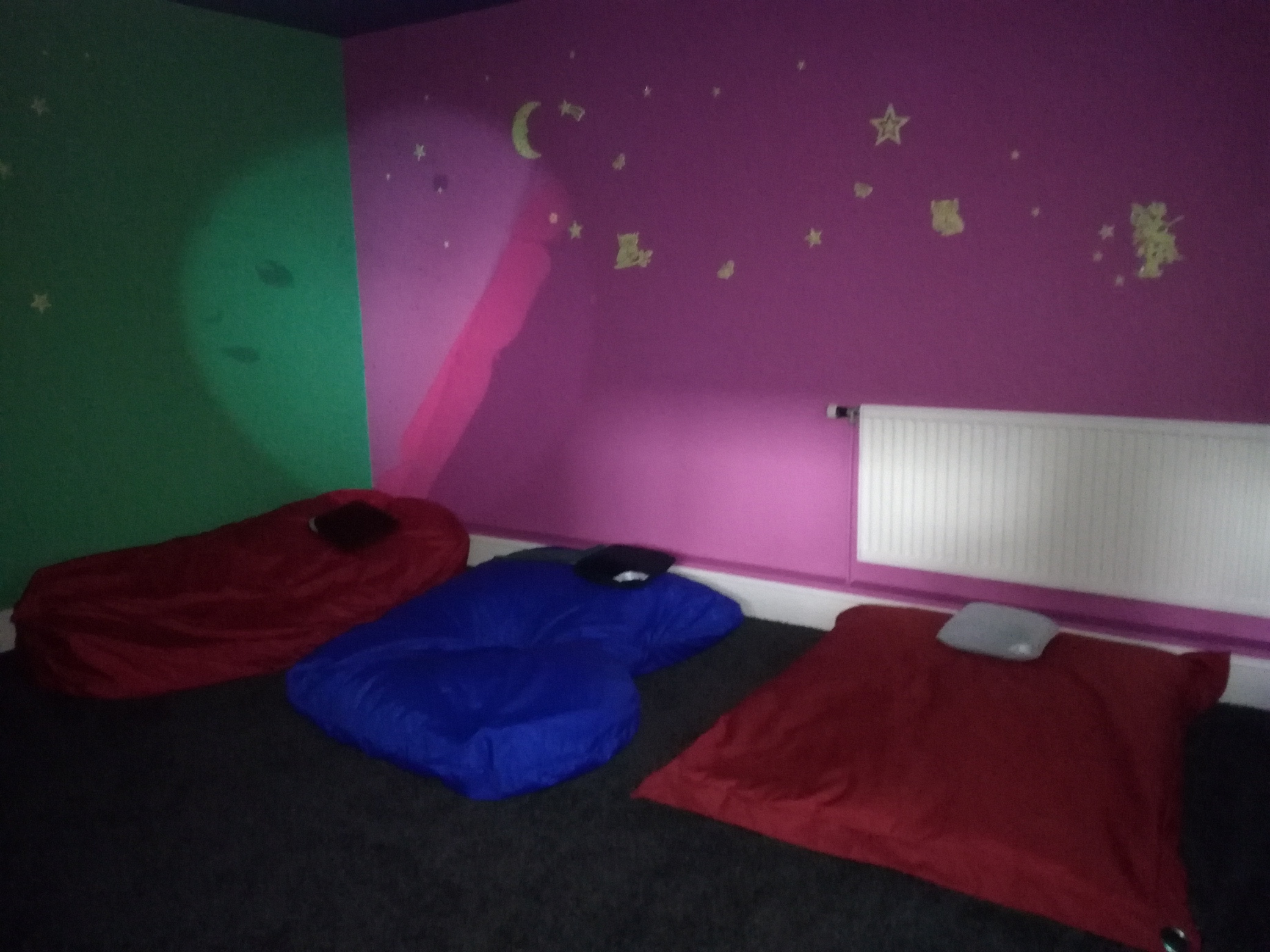 Sensory room at Edmund Street